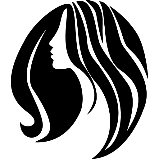 woman with long hair